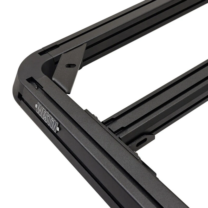 Westin EXP Roof Rack for Full Size EXP Truck Cap (RACK ONLY - NO CAP) 50x58in. - Tex. Blk - Image 7