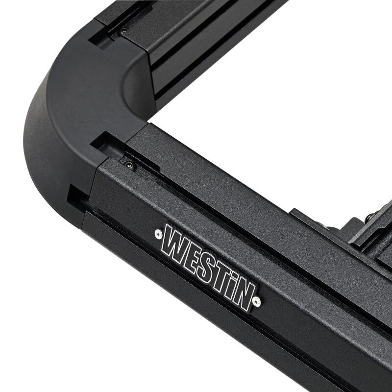 Westin EXP Roof Rack for Mid Size EXP Truck Cap (RACK ONLY - NO CAP) 45x55in. - Tex. Blk - Image 5