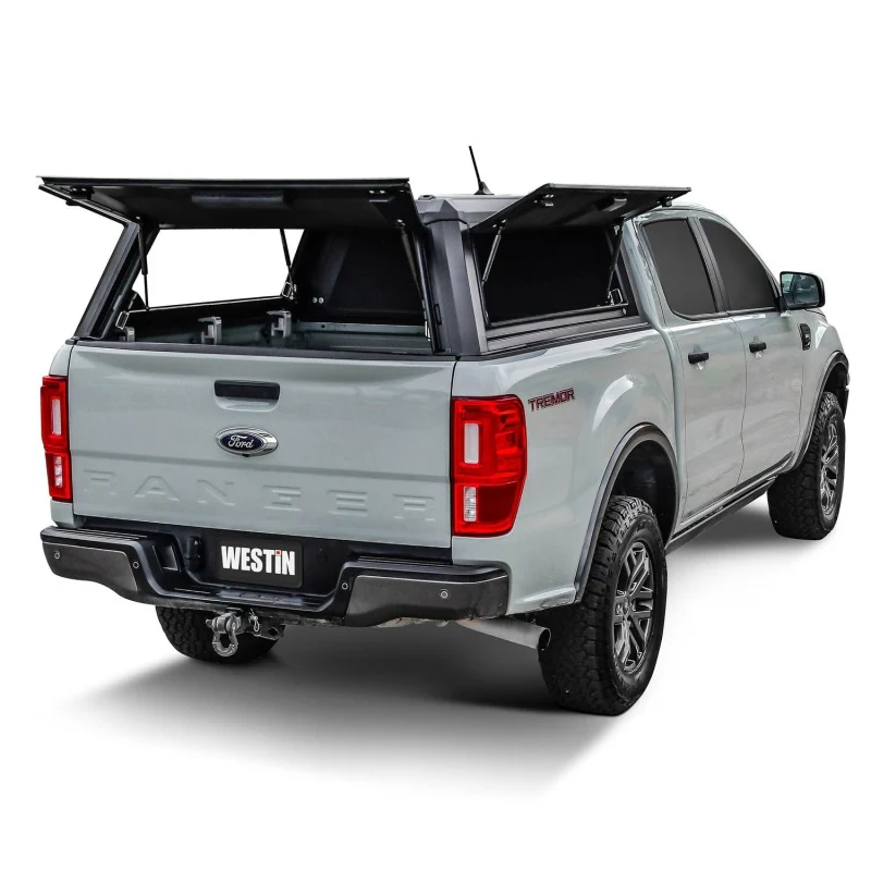 Westin EXP Truck Cap COMPLETE KIT A + BS (19-23 Ford Ranger CC 5ft. Bed) - Black - Image 4