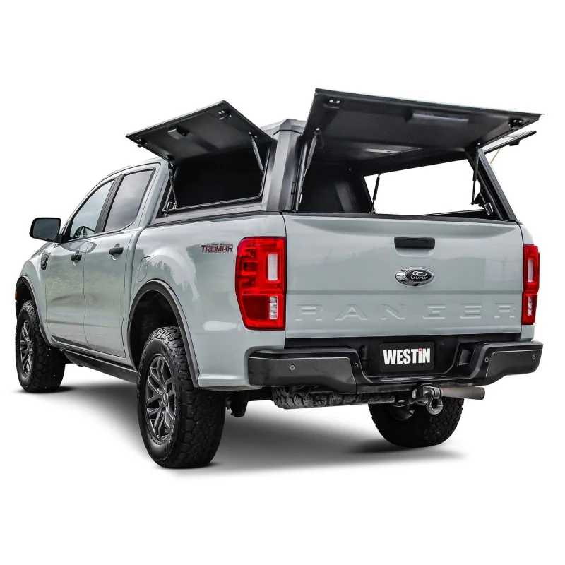 Westin EXP Truck Cap COMPLETE KIT A + BS (19-23 Ford Ranger CC 5ft. Bed) - Black - Image 6