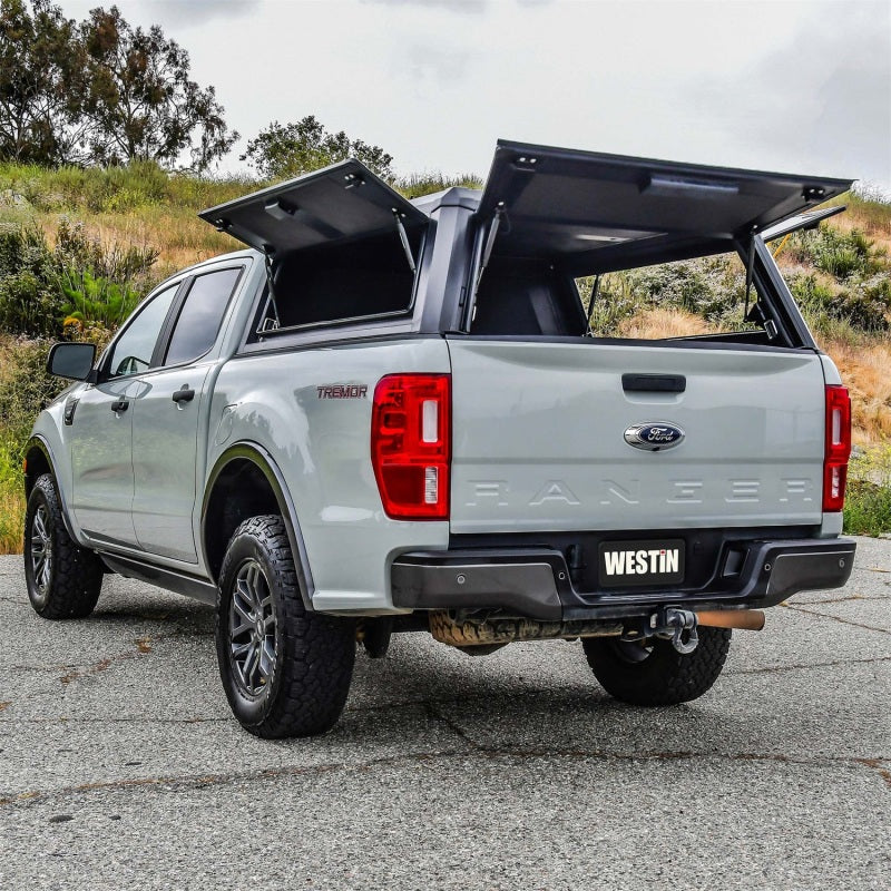 Westin EXP Truck Cap COMPLETE KIT A + BS (19-23 Ford Ranger CC 5ft. Bed) - Black - Image 8