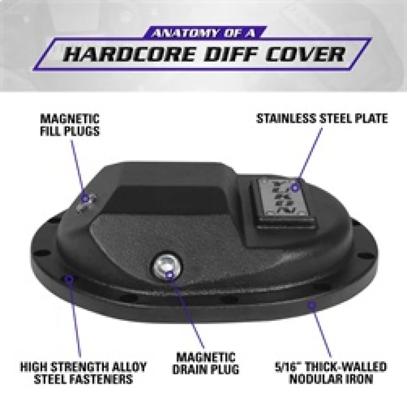 Yukon Gear Hardcore Diff Cover for GM 9.5in & 9.76in Rear - Image 9